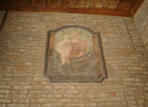 affresco castello